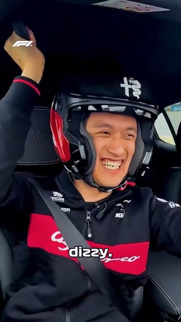 Valtteri 💚 Zhou What a duo! #F1