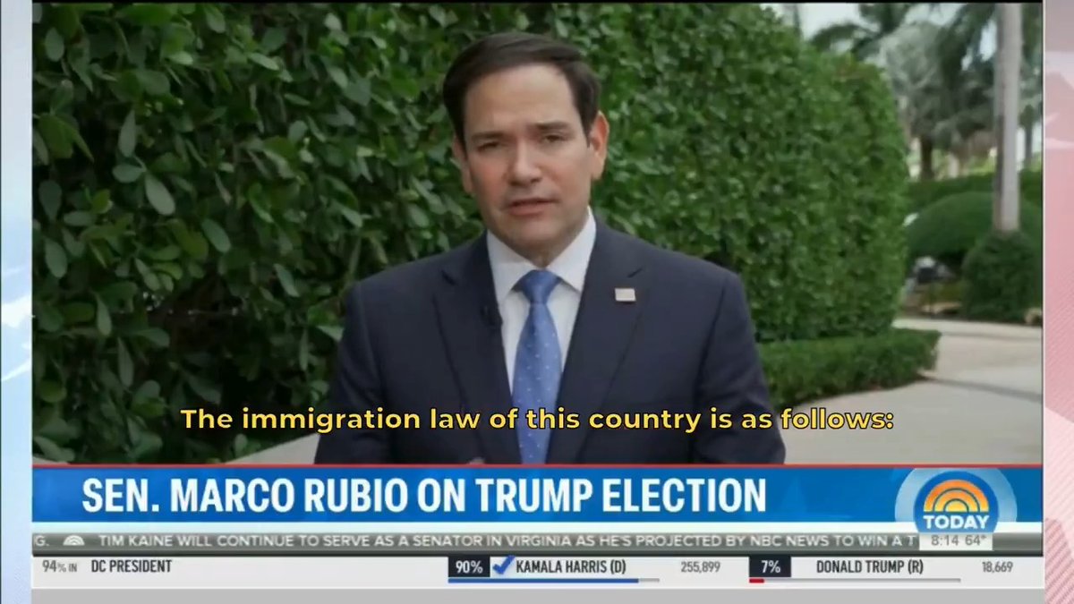 The incoming Trump Administration will enforce existing immigration laws and remove violent illegal criminals like the members of Tren de Aragua from this country.