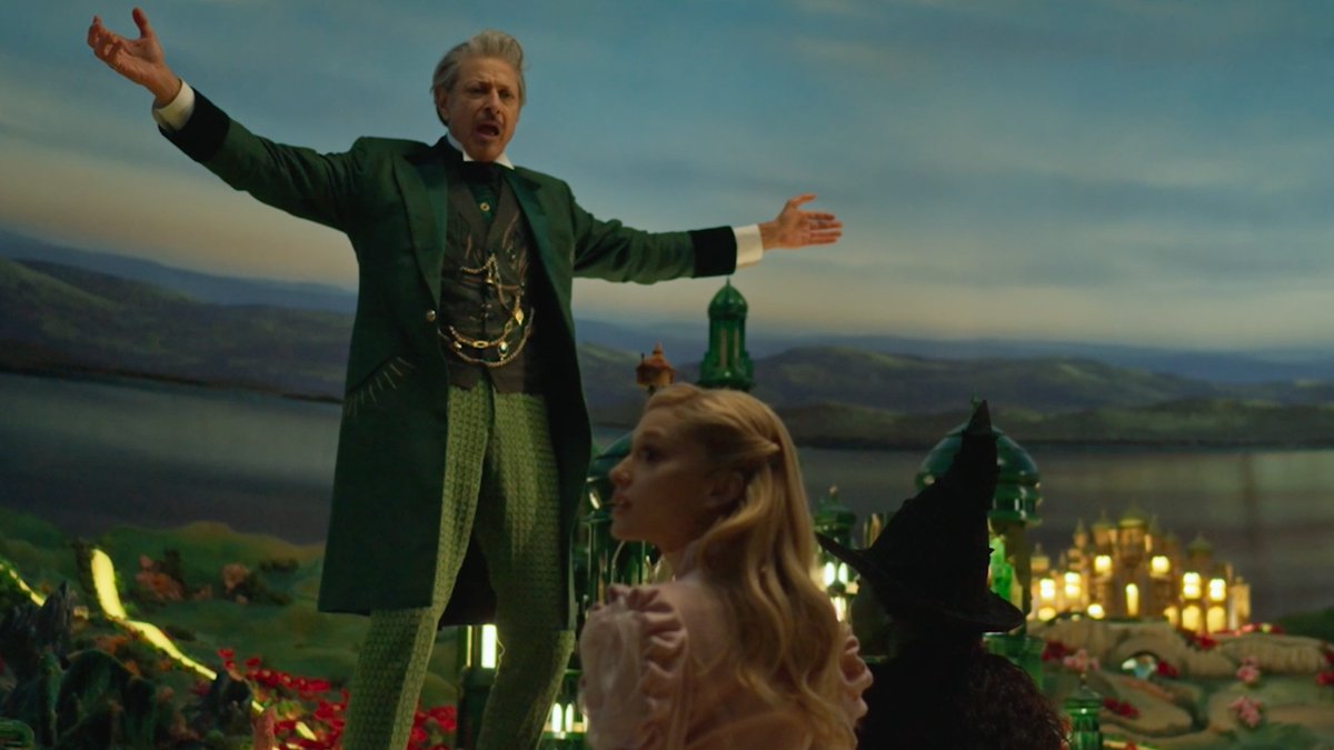 The great and powerful Wizard. Jeff Goldblum 🎩 #WickedMovie