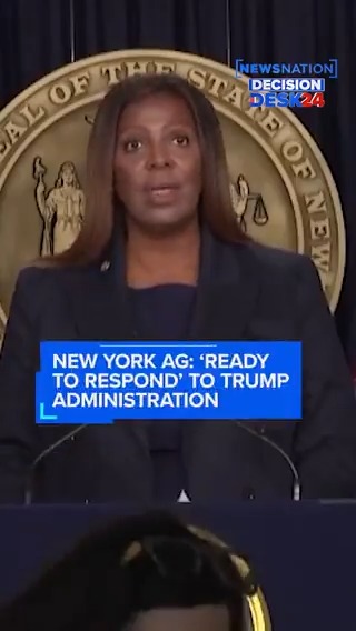 New York Attorney General Letitia James says she and other Democratic AGs are planning for when Donald Trump takes office: "We're ready to respond to their attacks" MORE: