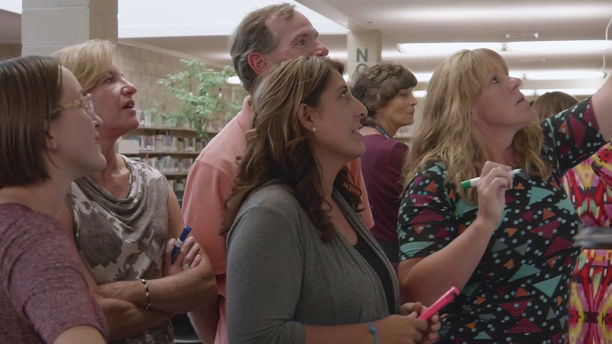 “Every student walks through the door wanting to feel valued. Every child deserves to have at least one adult in this building who knows them by name. We want 100% of our students to feel connected to a teacher in our building,” says the principal of this Nevada middle school. 🧡