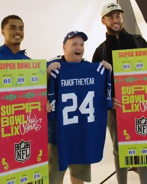 The “This is Our Colts” singer Seth has been named Indy’s Fan of the Year and been gifted Super Bowl tickets from the team #SomeThings