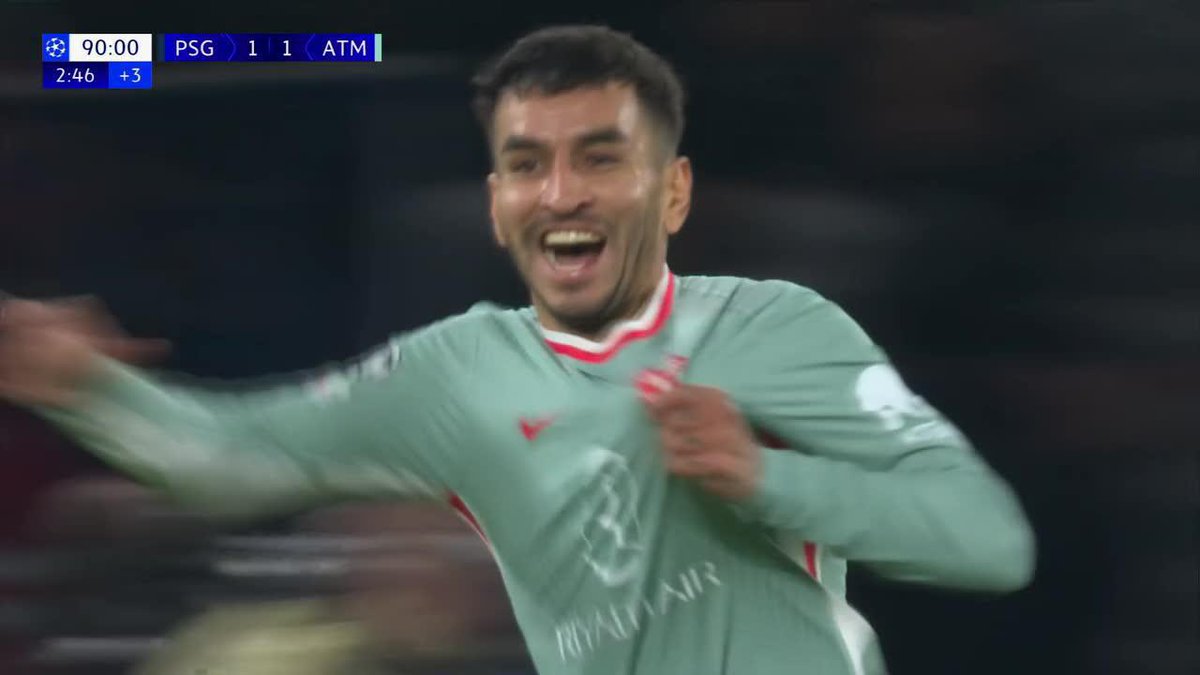 🤯🇦🇷 GOLAZO DE ANGELITO CORREA PARA GANAR EN PARÍS EN EL ÚLTIMO SEGUNDO.
