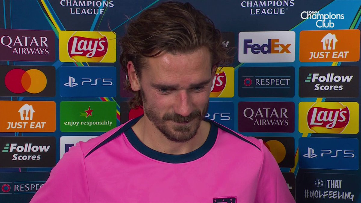 Antoine Griezmann répète que c’est bien fini pour de bon avec les Bleus. 😢 « 𝗖'𝗲𝘀𝘁 𝗰𝗼𝗺𝗽𝗹𝗲̀𝘁𝗲𝗺𝗲𝗻𝘁 𝗳𝗶𝗻𝗶, 𝗷𝗲 𝗻𝗲 𝘃𝗮𝗶𝘀 𝗽𝗮𝘀 𝗿𝗲𝘃𝗲𝗻𝗶𝗿 𝗲𝗻 𝗮𝗿𝗿𝗶𝗲̀𝗿𝗲 ! 🇫🇷❌ » 🎥 CANAL+ Foot