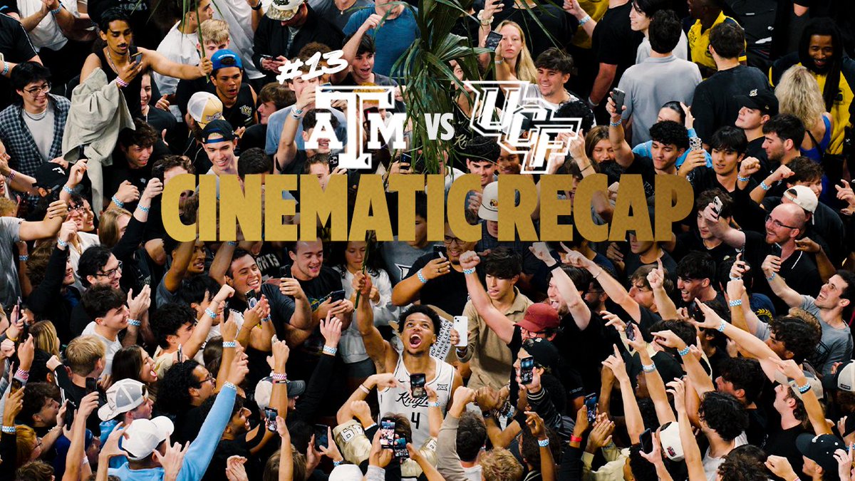 Cinematic Recap 🎥: UCF vs. #13 Texas A&amp;M