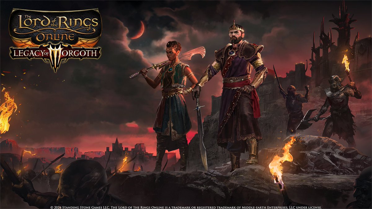 Legacy of Morgoth has arrived! Read more here: #LOTRO