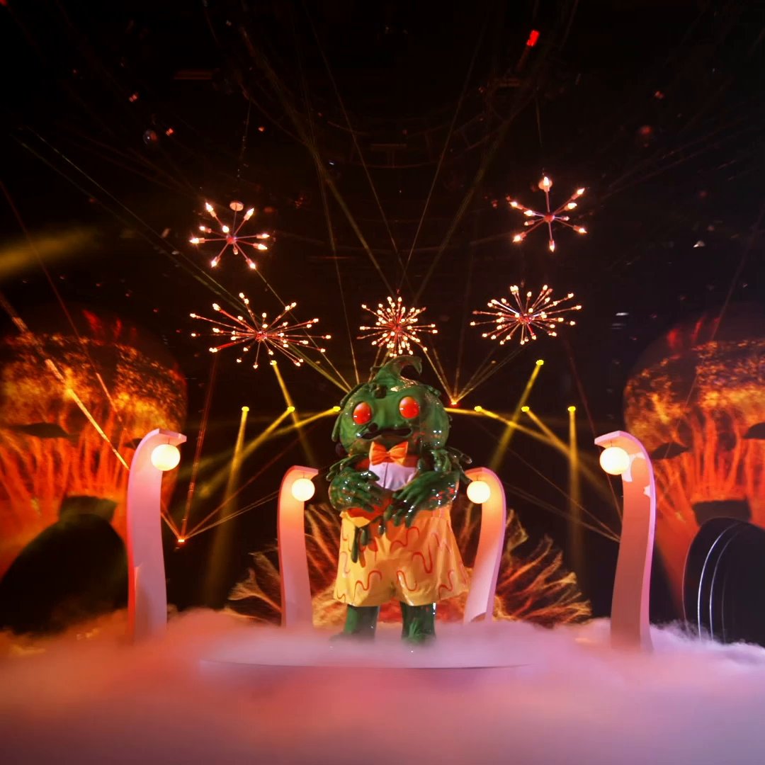 #GooMask is getting down and nasty on those vocals, it's SICKENING! 🔥 #TheMaskedSinger