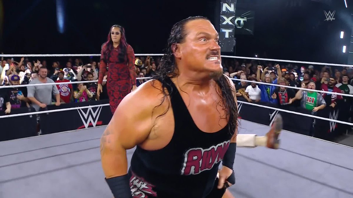 GORE!!! Rhyno just shut Robert Stone up! ๐ฑ #WWENXT
