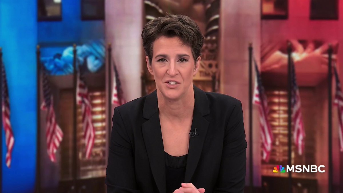 Maddow: "What they want least of all is to realize that half the country went to bed sad tonight but then woke up tomorrow fired up with a new sense of purpose knowing that apparently this is what we're on this Earth to do as American citizens in this generation."