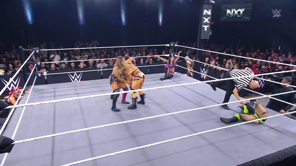 .Jordynne Grace just took out EVERYONE! 😤 #WWENXT