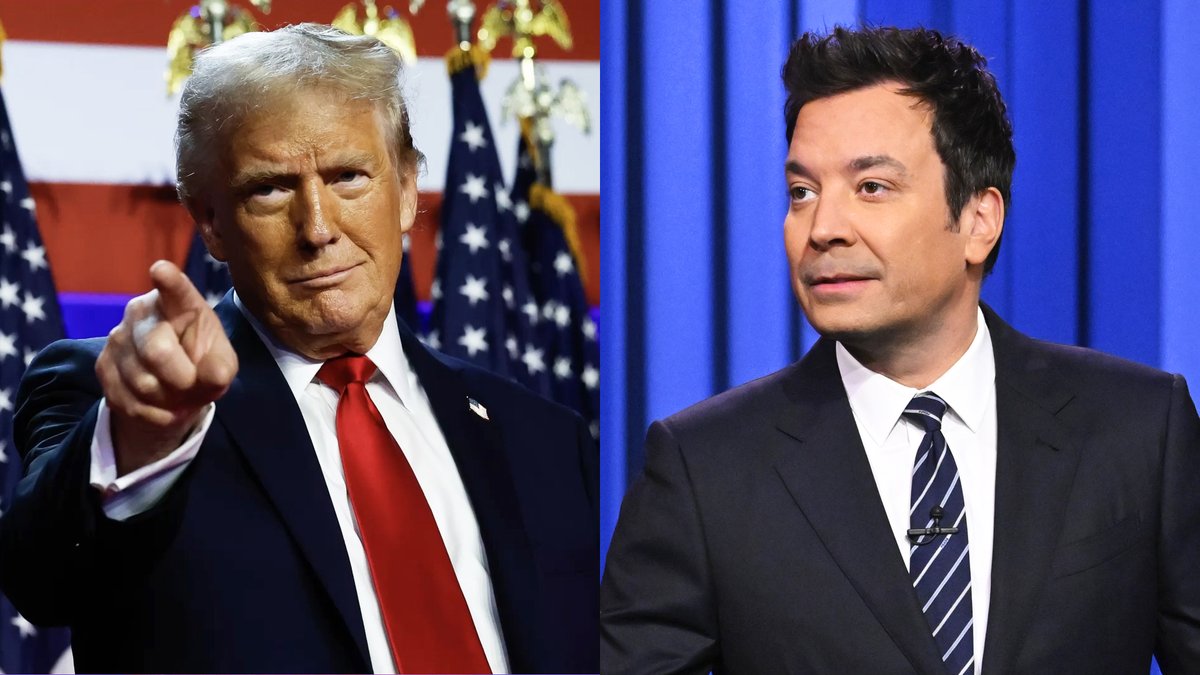 Last night, America decided to get back with their crazy ex and elect Donald Trump as the 47th President of the United States. #Election2024 #FallonTonight
