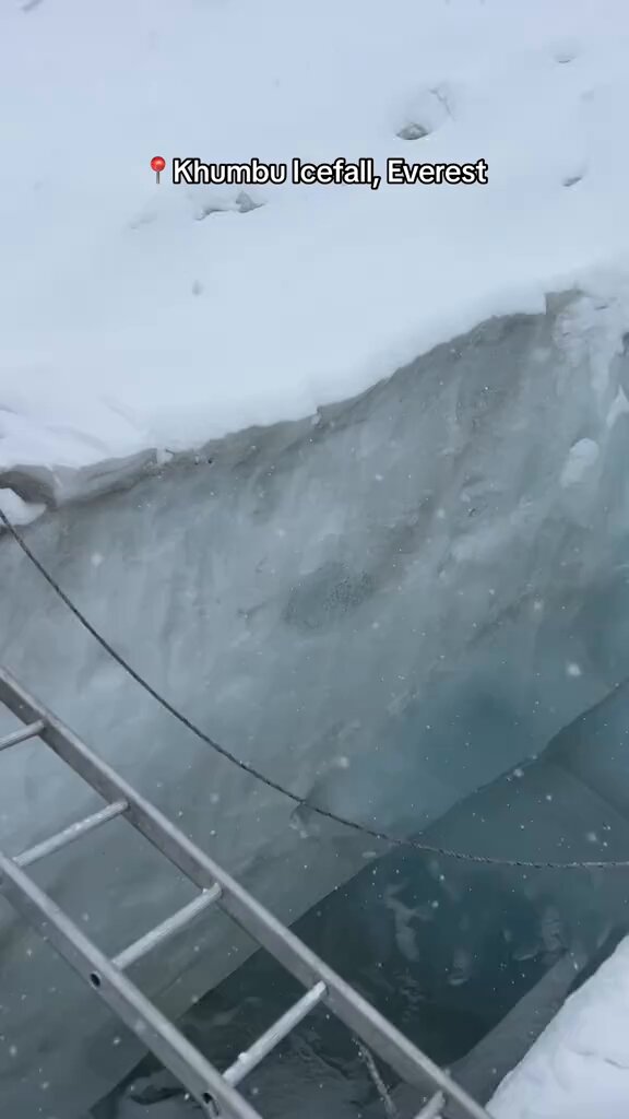 Everest’e tırmanan sporcu Nelly Attar’ın, tırmanışın en tehlikeli bölümü olarak tarif ettiği kısım…