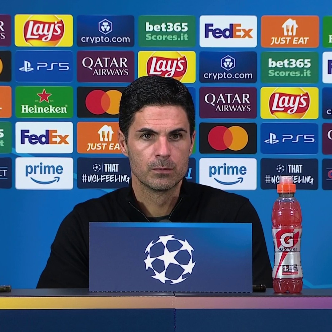 "The one on Mikel Merino, where he [Sommer] punches him in the head, has to be 1000% a penalty" 💥 Mikel Arteta says it's difficult to accept that Arsenal were not awarded a penalty against Inter Milan ❌