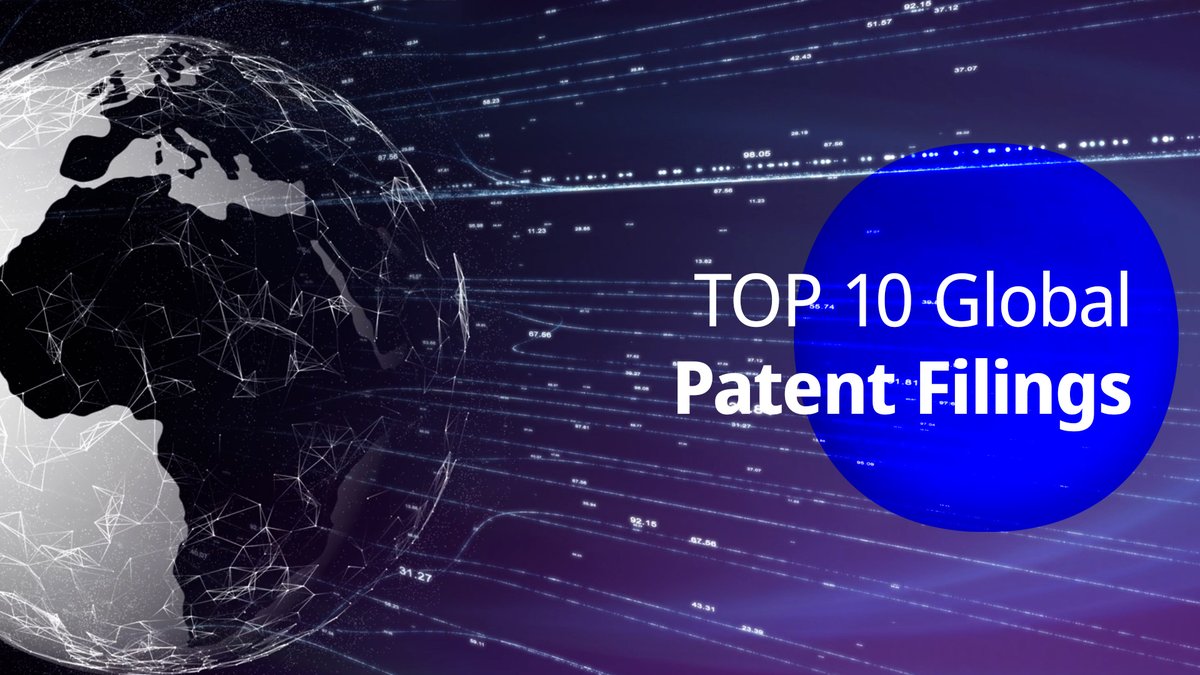 Global patenting filings reached a record high in 2023, WIPO's World Intellectual Property Indicators report shows: Innovators from these countries filed the most patent applications last year ⤵️ #WIPI24