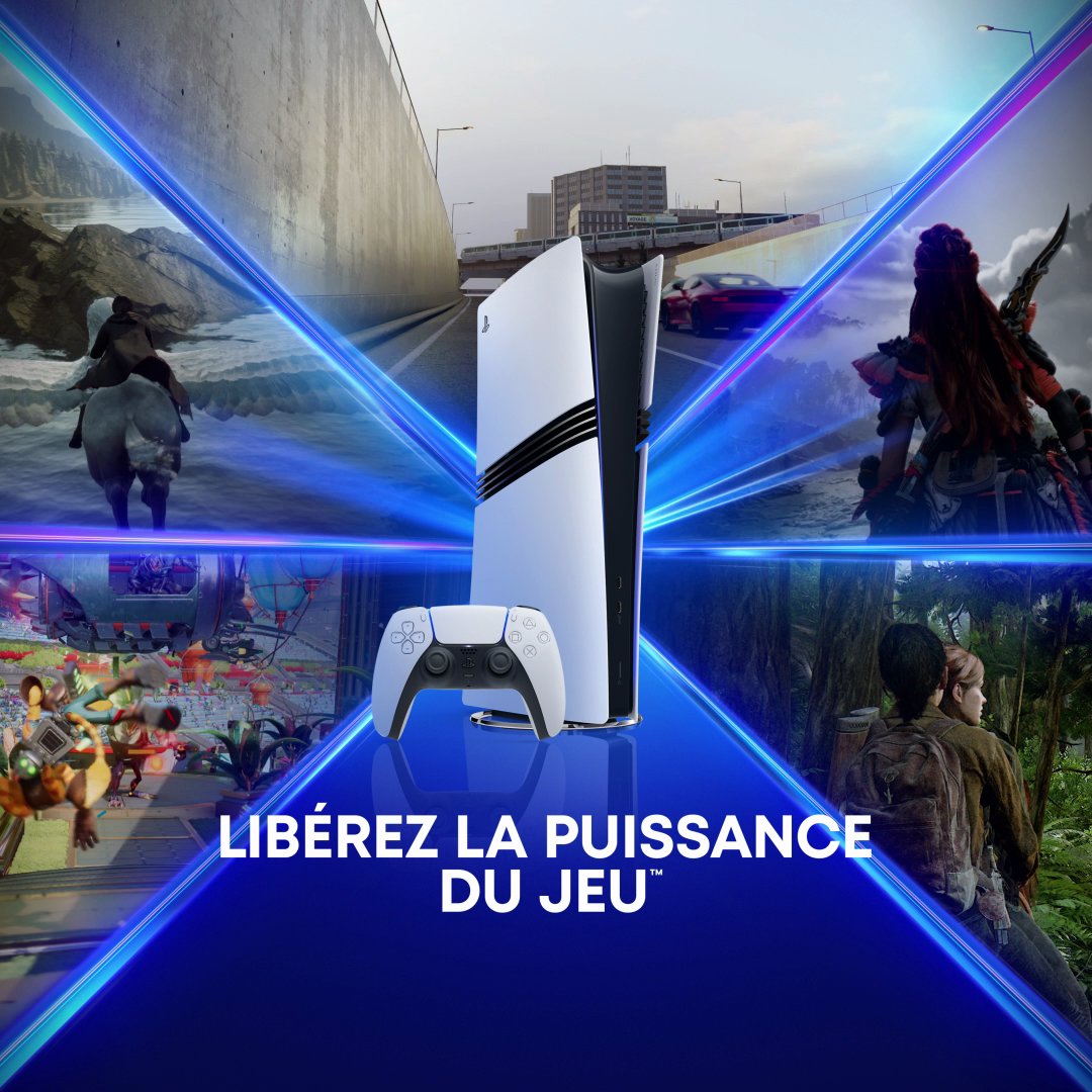 La PS5 Pro est disponible : Jouez aux jeux PS5 avec les graphismes les plus impressionnants jamais vus sur une console PlayStation !