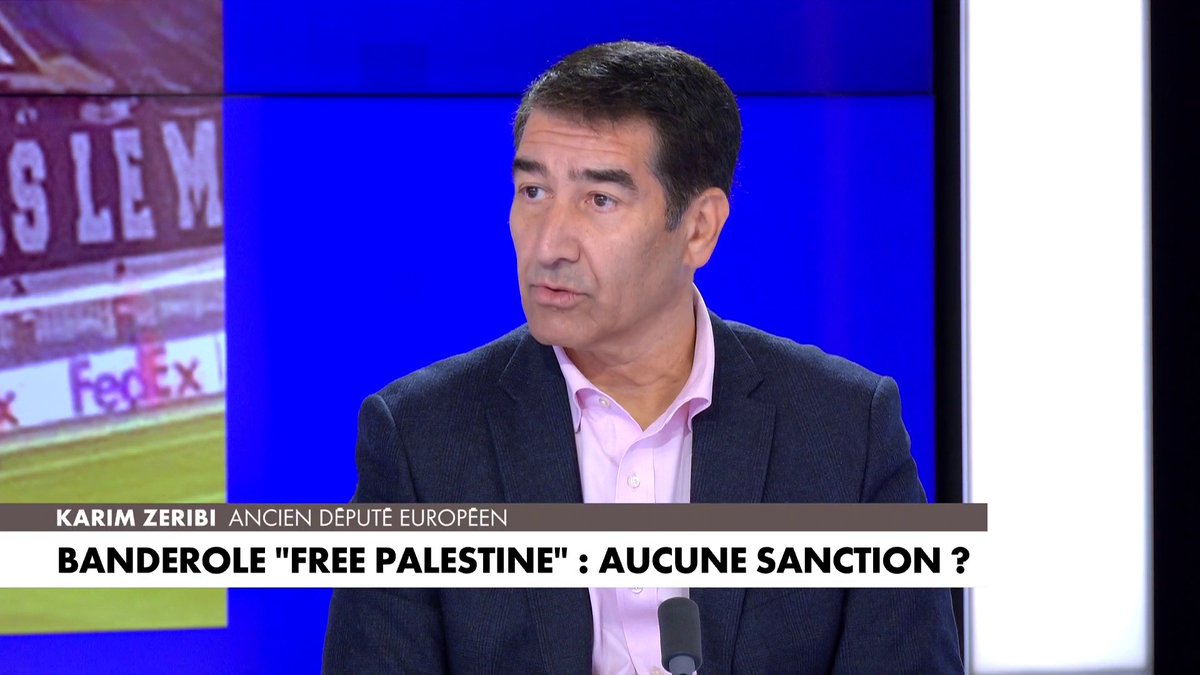 «Je n'ai pas été choqué par cette banderole», explique Karim Zeribi dans #180MinutesInfo