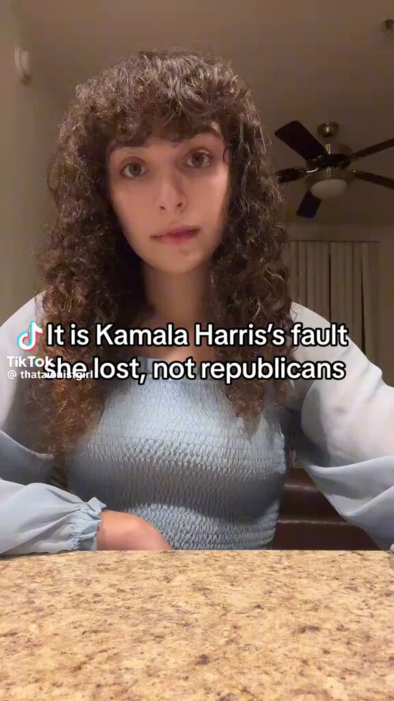 This girl is right about why Kamala Harris lost the election.