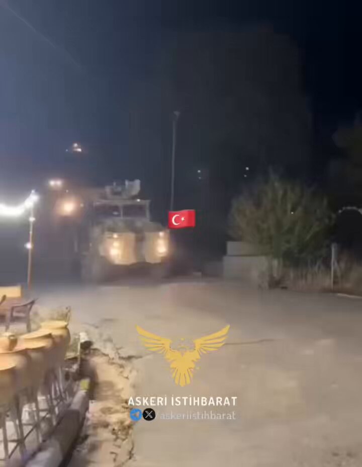 ▪️Türk Silahlı Kuvvetleri’ne ait askeri konvoy Irak’ın kuzeyinde görüntülendi. 🇹🇷