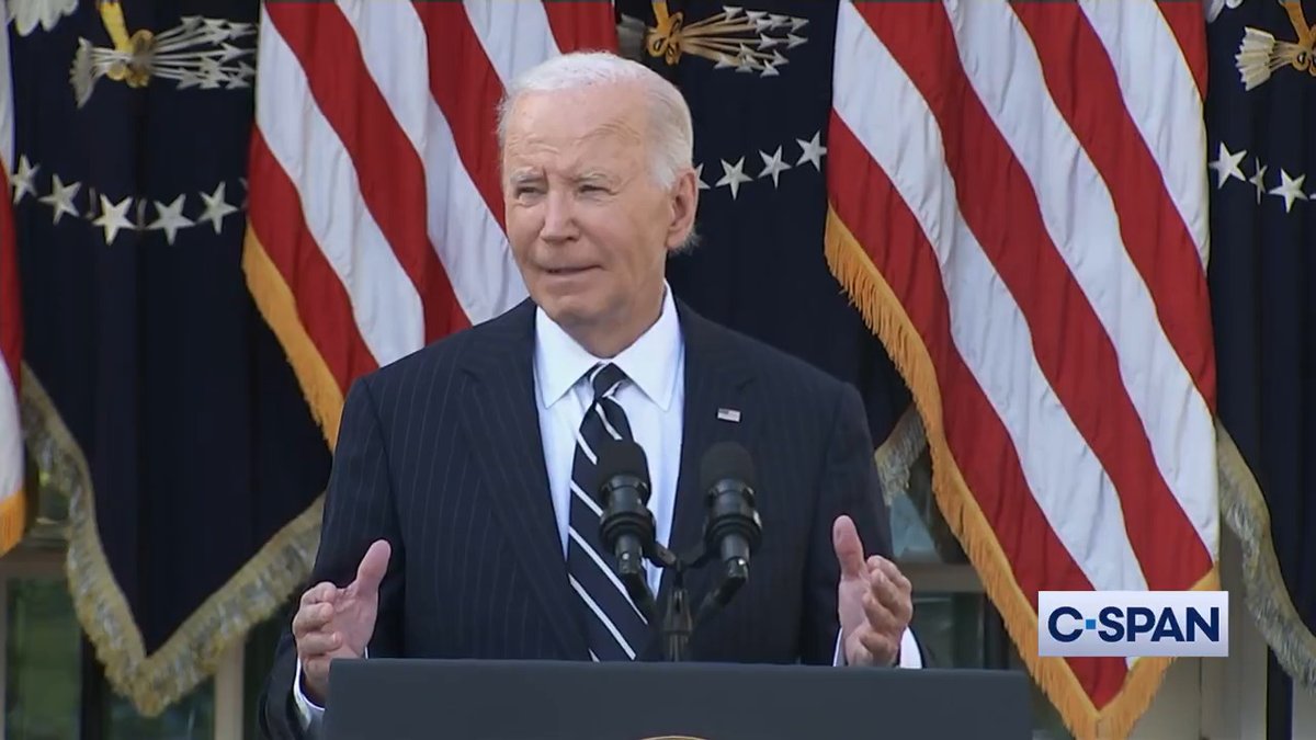 President Biden: "Yesterday I spoke with President-elect Trump and congratulated him on his victory. I assured him that I've directed my entire administration to work with his team to ensure a peaceful and orderly transition. That's what the American people deserve."