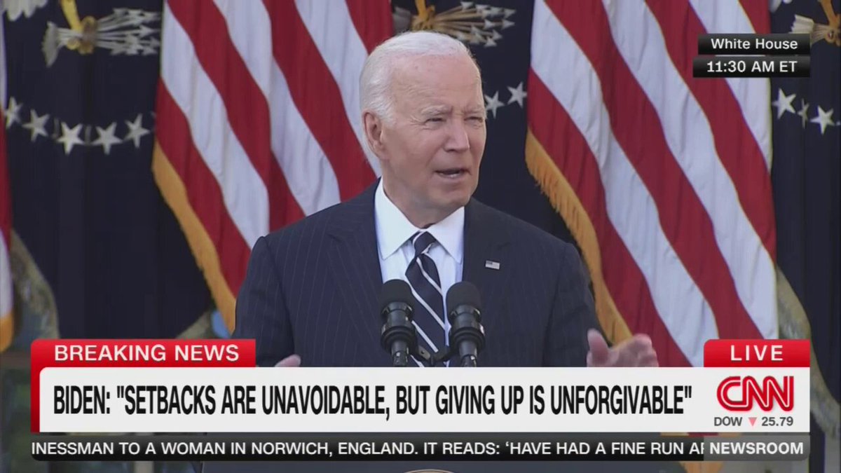 Biden: "The American experiment endures. We're going to be okay. But we need to stay engaged."
