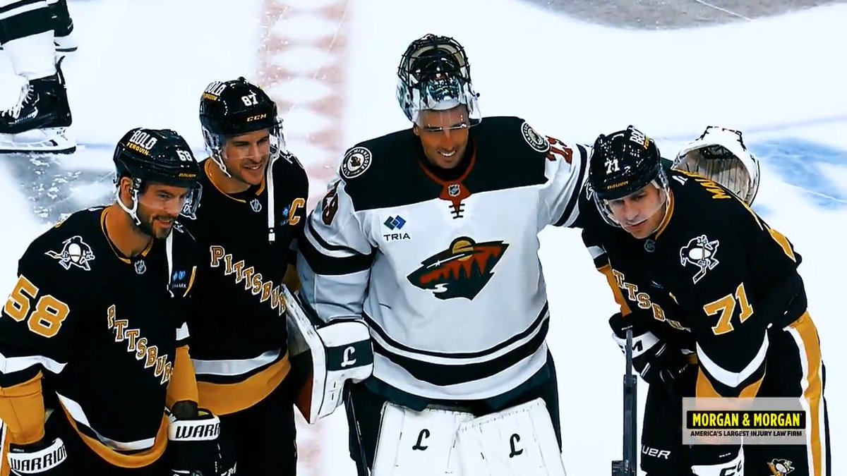 Playful banter and competitive drive. We mic'd up Sidney Crosby during Marc-Andre Fleury's final game in Pittsburgh.