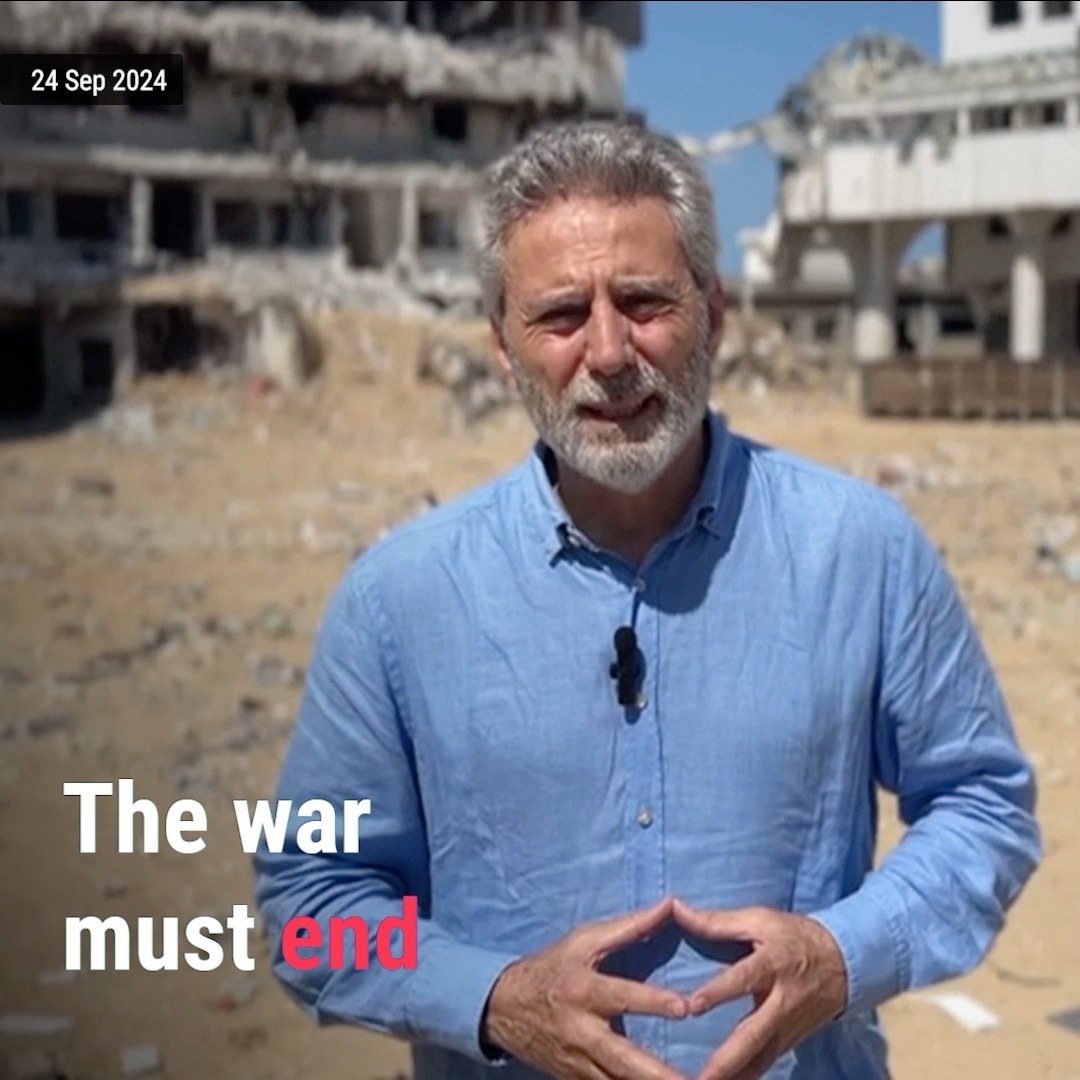 For more than a year, our urgent calls for #Gaza have gone unanswered. The atrocities must end.