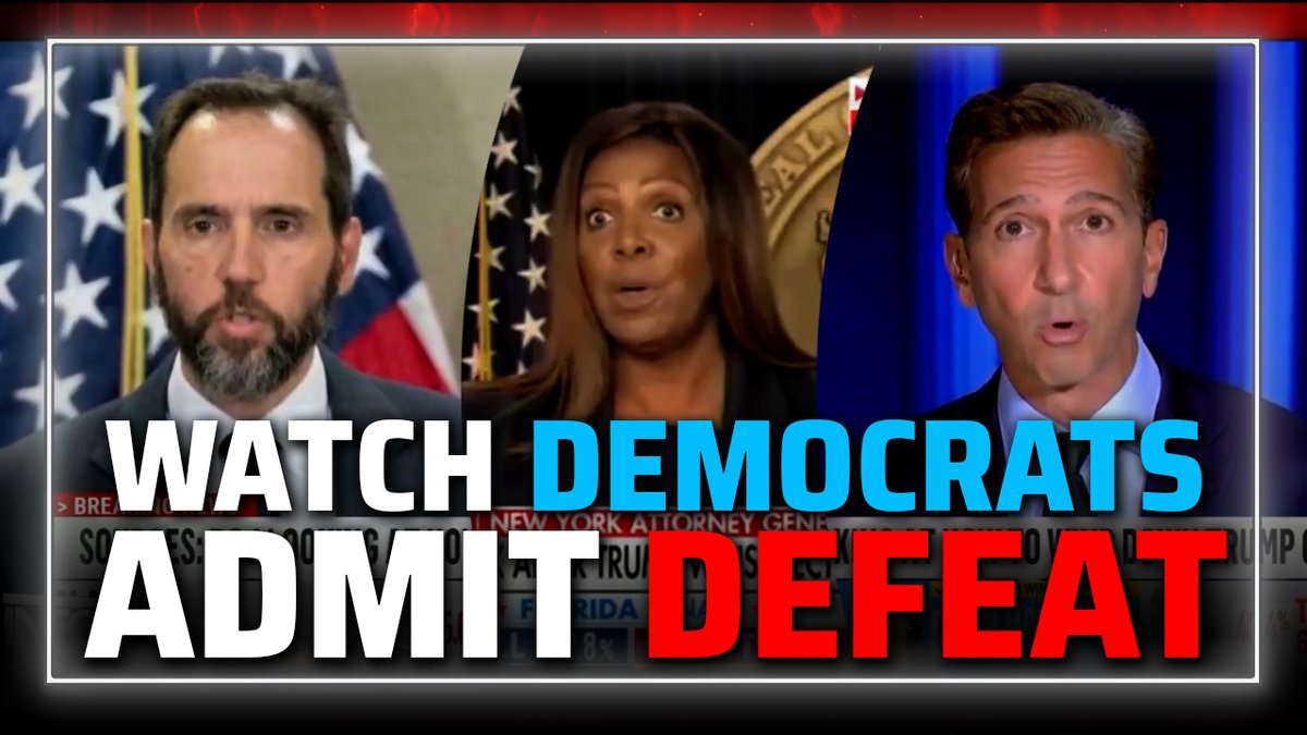 VIDEO: Watch Democrats Admit Defeat & DOJ Drop Cases Against Trump Watch/Share The LIVE SHOW Here: