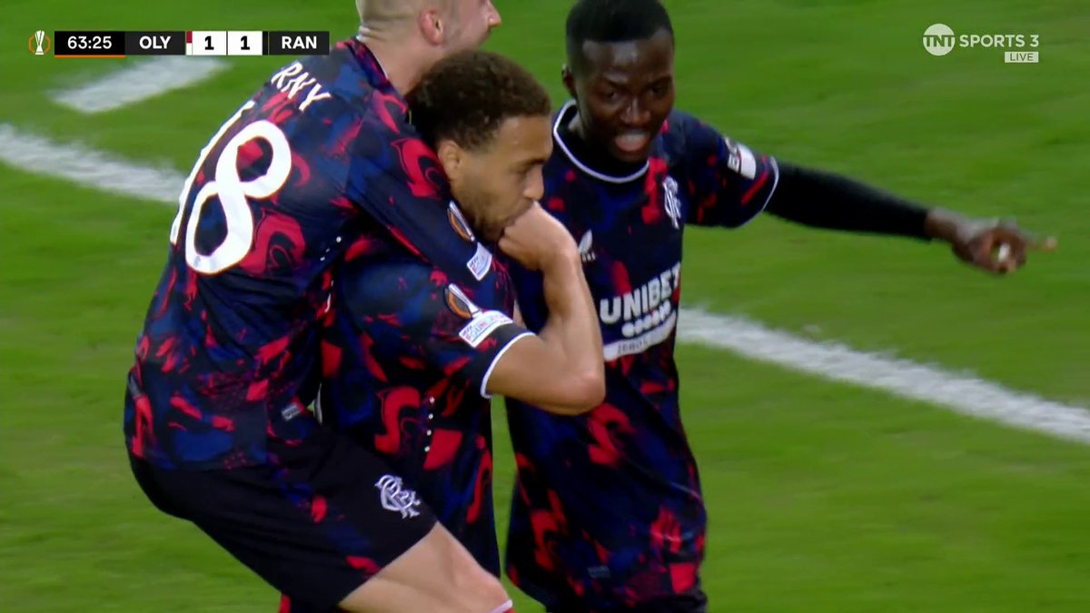 Rangers answer their wake-up call 📞 Cyriel Dessers levels it up ⚽ 📺 TNT Sports &amp; discovery+ UK