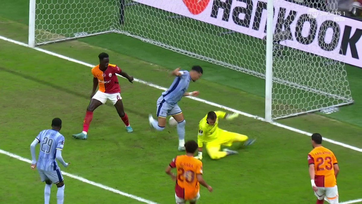 Beautiful football. Beautiful finish.