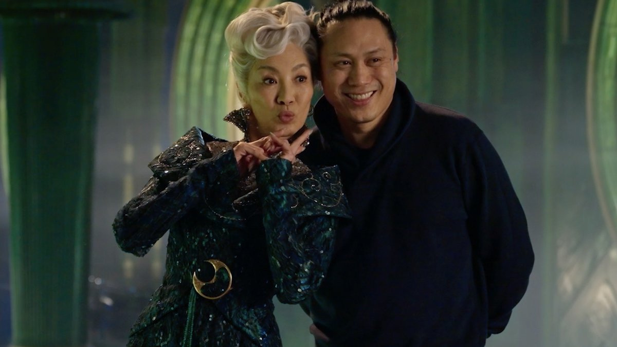 The Dean of Sorcery Studies is in! Meet Madame Morrible. Michelle Yeoh 💜 #WickedMovie