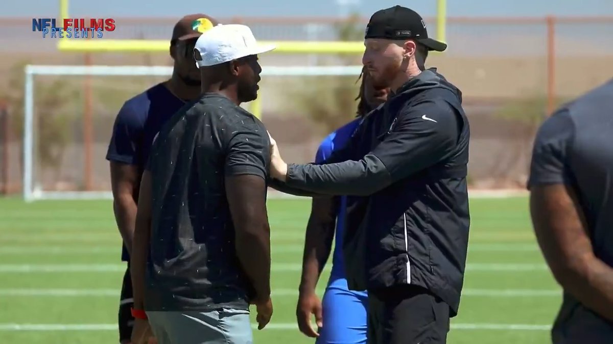 It might be over for QBs now that pass rushers are sharing their bags 👀 Maxx Crosby, @CamJordan94, and Von Miller's yearly Sack Summit is a game changer. 💪 #NFLFilmsPresents | Brian Baldinger