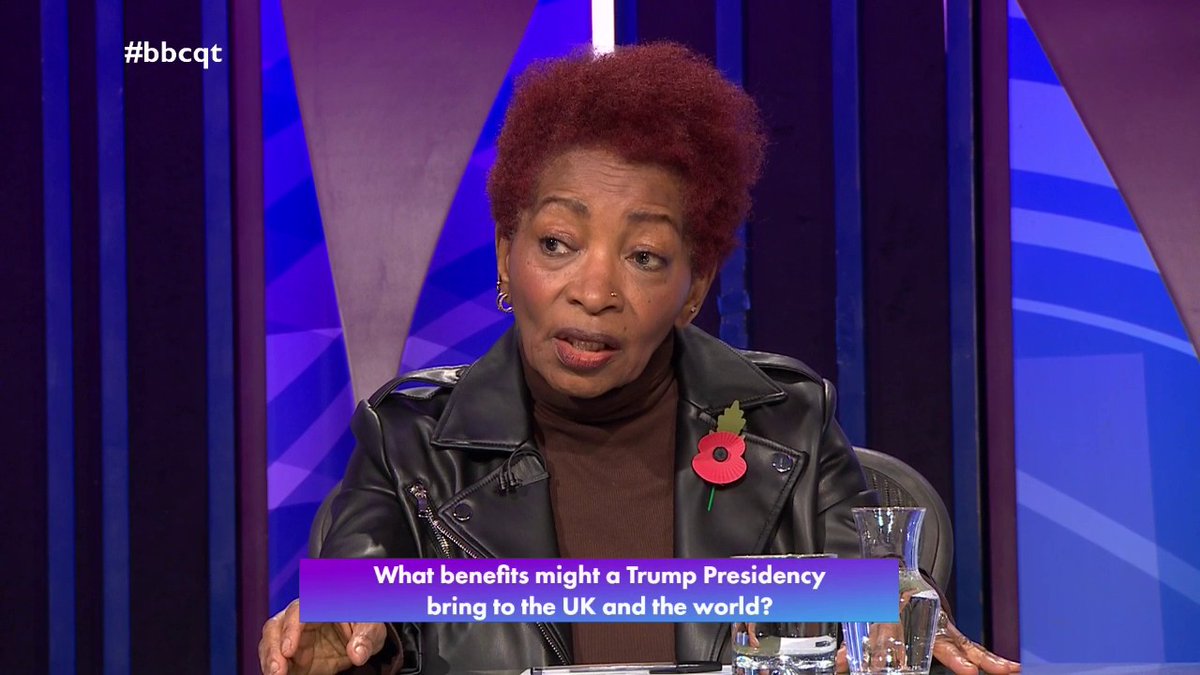 “If you can do something for this man… you’re in. If you can’t… you won’t. He has no concept of the special relationship" Author Bonnie Greer warns Donald Trump is “transactional” and says the Labour government must be “savvy” when working with him #bbcqt