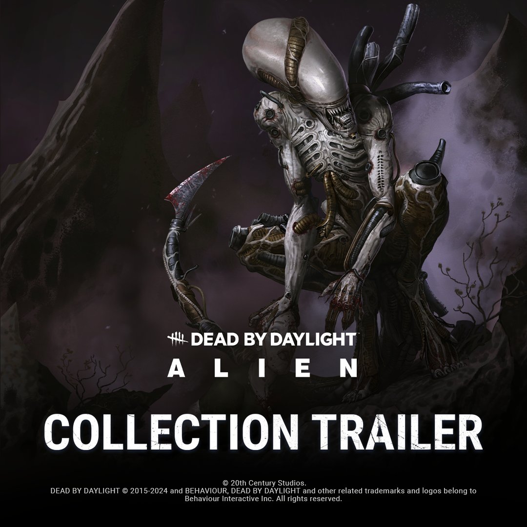 The Alien Collection returns with the new “Juggernaut Xenomorph”, as well as the iconic “Pressure Suit” Outfit for Ellen Ripley, now available in the Dead by Daylight in-game store.