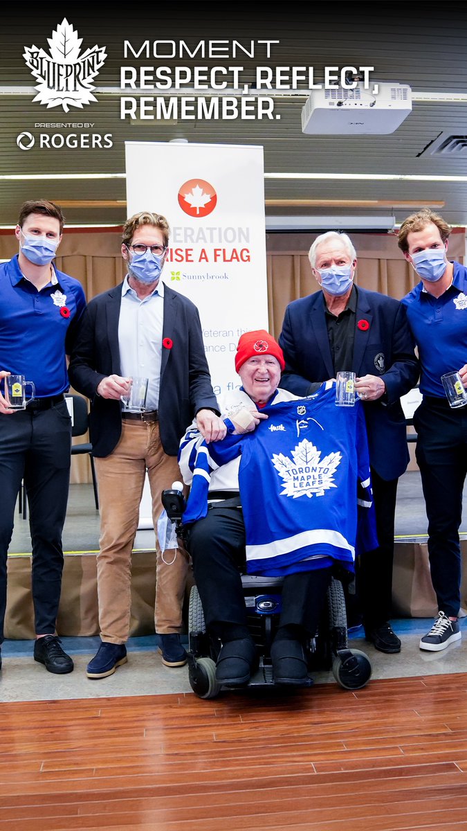 Respect, Reflect, Remember. The Leaf: Blueprint Moment presented by Rogers