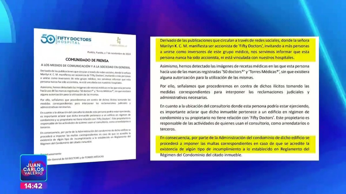 #Viral || Circula en redes sociales la imagen de #Marilyn Cote, una mujer quien ha sido acusada de usurpación de profesión ya que se hace pasar como psiquiatra. Todos los detalles, aquí. #NoticiasPuebla #Puebla #JuanCarlosValerioNoticias