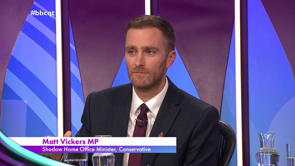 “The Labour government needs to pull up the chair, get round the table… to try and deliver free trade, and ensure those tariffs don’t happen” Conservative Matt Vickers says there is “huge potential” for UK/US trade and defence agreements with the Trump administration #bbcqt