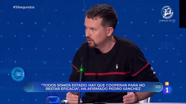 Es obvia la hipocresía de Feijóo pidiendo al Gobierno central que asumiera la responsabilidad. Pero incluso así el Presidente debería haber asumido que es mejor que te tiren barro por hacer que por no hacer. #59Segundos