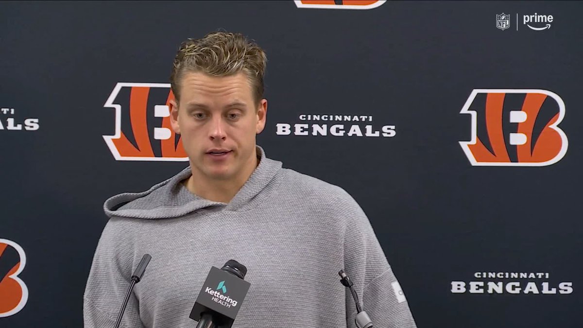 “It's frustrating.. if you look at how me and Ja’Marr are playing.. and how Trey Hendrickson is playing.. it’s a tough pill to swallow.” — Joe Burrow on the Bengals being 4-6