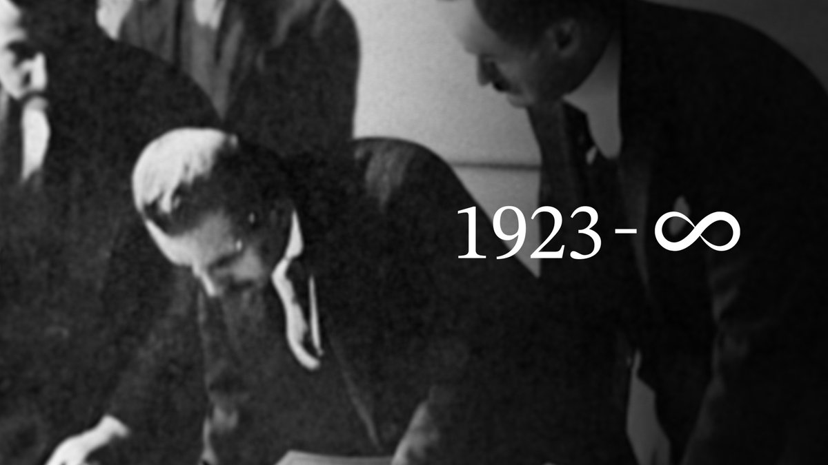 Lozan Antlaşması ile tam bağımsız bir ülke kuruldu. Ulu Önderimiz Gazi Mustafa Kemal Atatürk’ün “Yurtta Sulh Cihanda Sulh” ilkesini şiâr edinmiş Cumhuriyet, halkına bir daha savaş acısı yaşatmadı… Şans eseri değil #OnunEseri