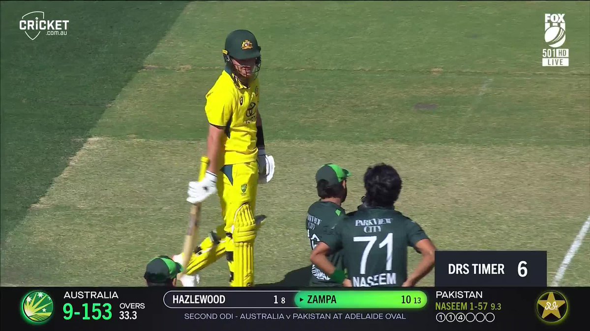 Rizwan: Did you hear something? Zampa: You are appealing for everything? Rizwan: Should I take the review? Zampa: Yes, you should - Rizwan takes the review and DRS says Not-out. RIZWAN 🤝 ZAMPA 😄🔥