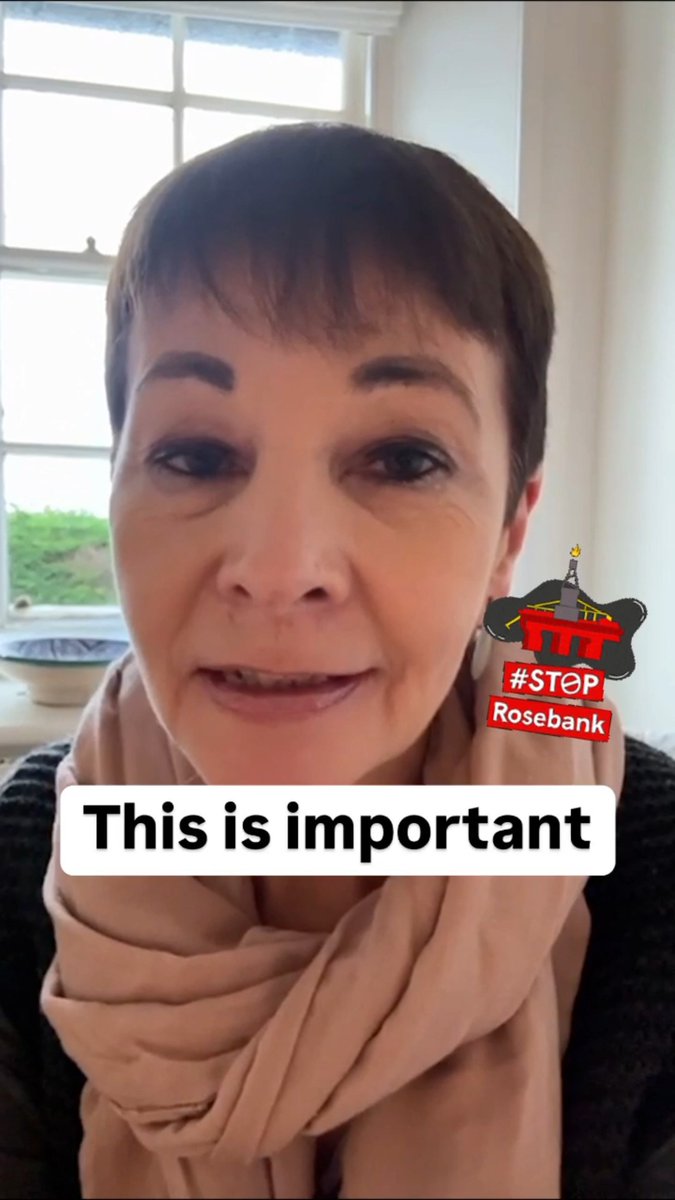 A message from Caroline Lucas 👇