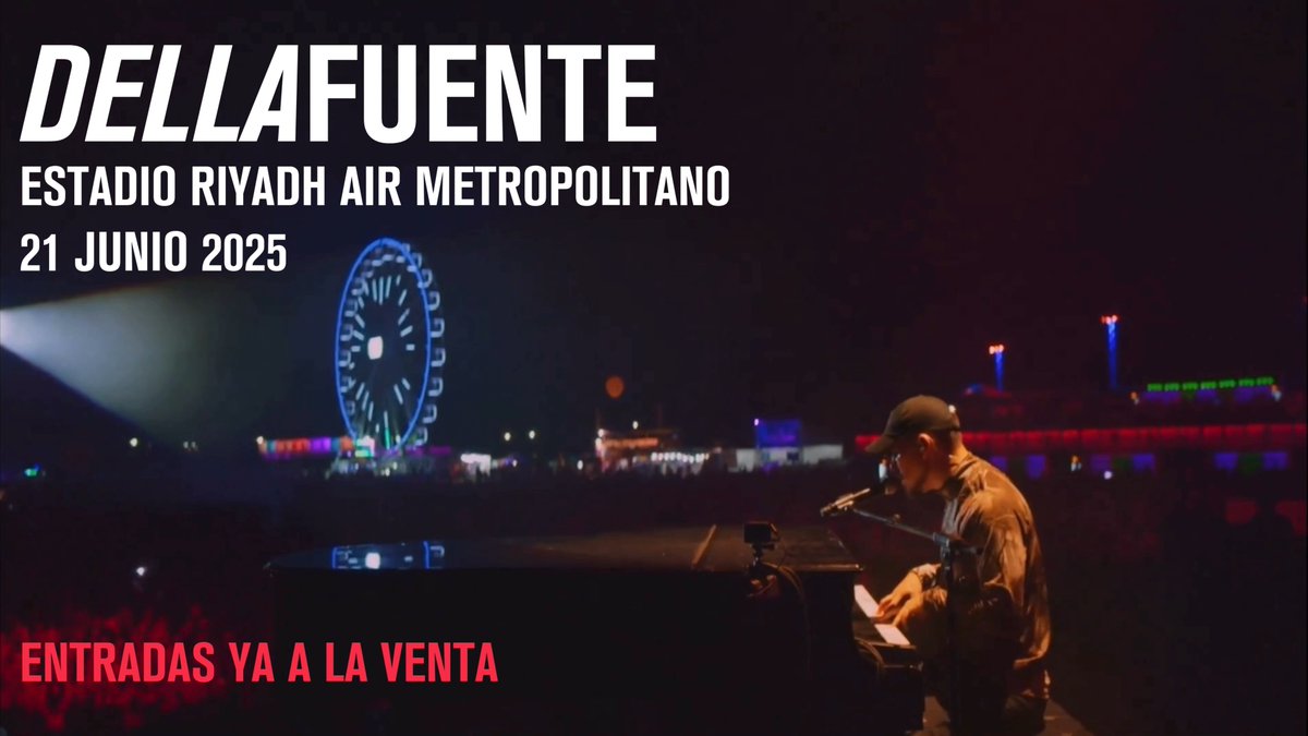 🙌¡Ya puedes acceder a la venta general de entradas para ver a ۞ en Madrid! 🔥 Nos vemos el 21/06/2025 (y también el 20/06/2025)❤️‍🔥 Consíguelas aquí 🎫 Más info ℹ️