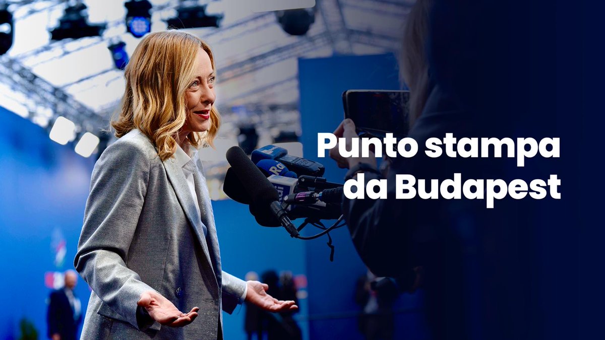 Il mio punto stampa da Budapest