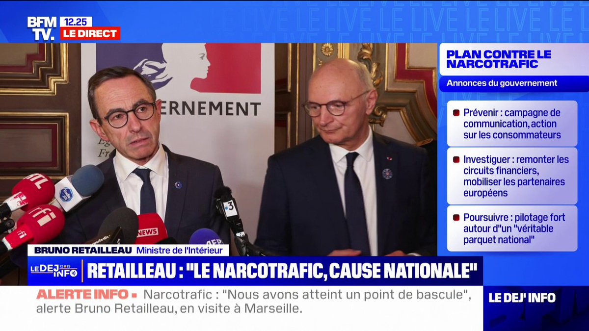 Supporters israéliens agressés à Amsterdam: Bruno Retailleau dénonce "un antisémitisme totalement désinhibé"