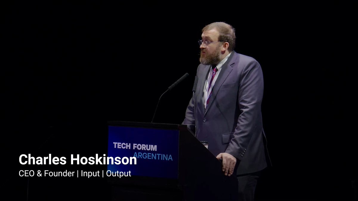 🎥 Replay alert! Watch Charles Hoskinson’ keynote ‘Building the Future of Civilization in Argentina’, delivered this week at TECH FORUM in Buenos Aires: