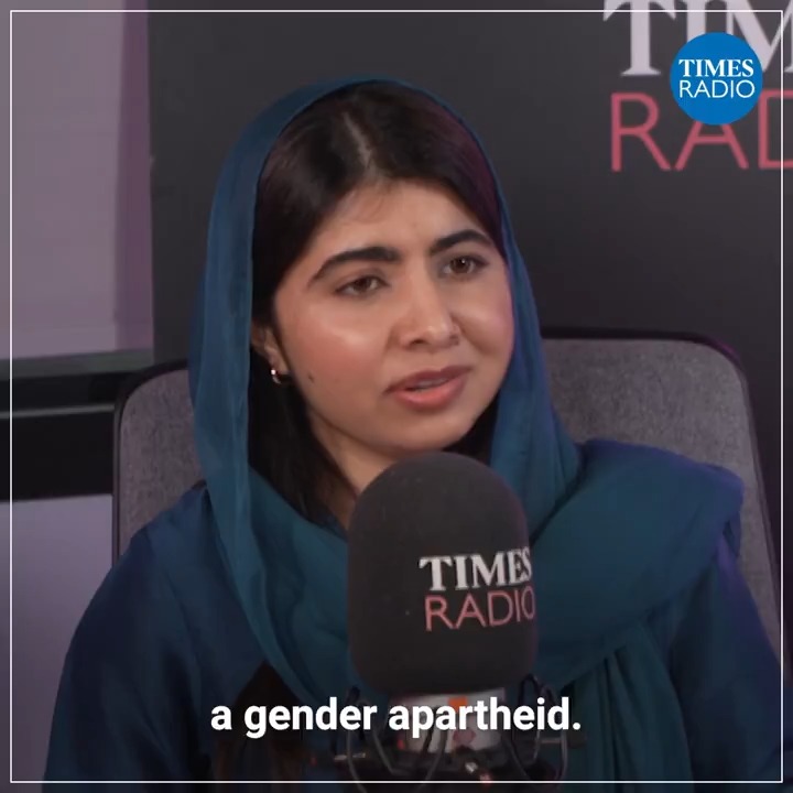 “Afghan women are living under a system of apartheid where every opportunity for them is taken away based on their gender.” Malala Yousafzai calls for the world to “centre women and girls’ voices” as the Taliban put their rights at stake. 📻 Listen live on Sunday from 10am Kate McCann