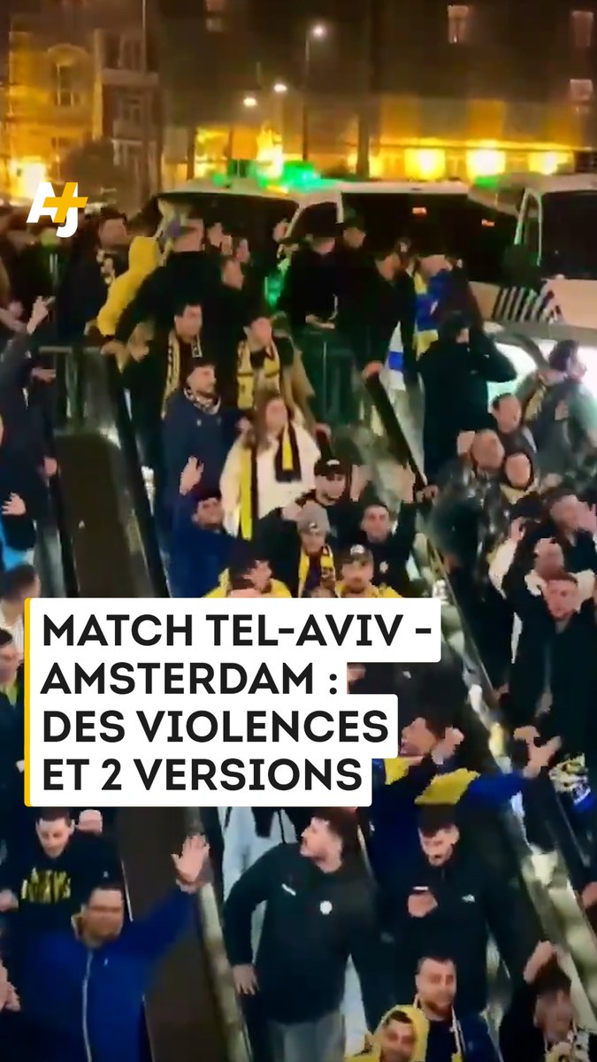 Les supporters de Tel-Aviv ont-ils été agressés hier soir à Amsterdam parce que juifs ? Un élu de la ville d’Amsterdam indique plutôt que ce sont les ultras qui ont initié les violences en attaquant des supporters pro-palestiniens :