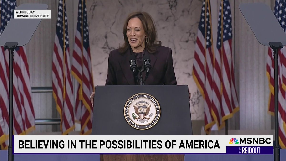 Joy: "...Kamala Harris, first of her name, did something Donald Trump would never do. She conceded graciously and vowed to conduct a peaceful transfer of power." Watch more via @TheReidOut: