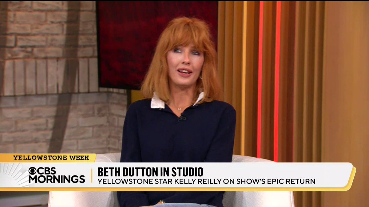 Beth Dutton is “not just one thing, she’s like 10 women in one,” actor Kelly Reilly says of her Yellowstone character. As the series wraps up, Reilly teases that fans can expect a “really beautiful and poetic” conclusion. #YellowstoneWeek