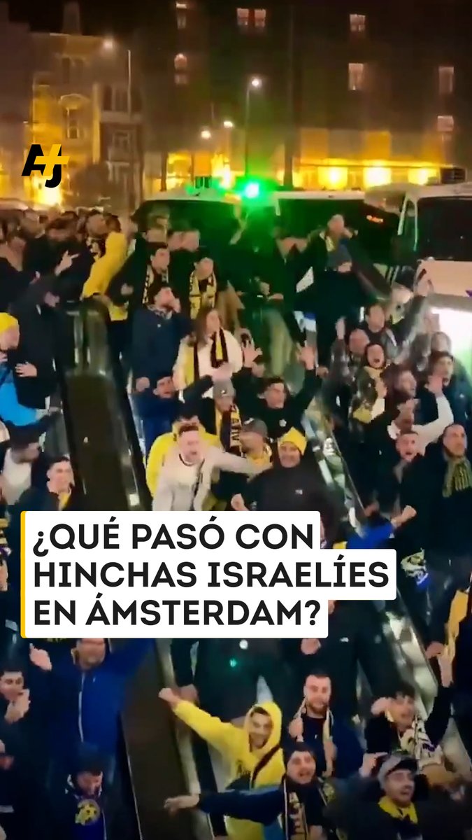 ¿Fueron atacados anoche en Ámsterdam los seguidores de Tel Aviv por ser judíos?